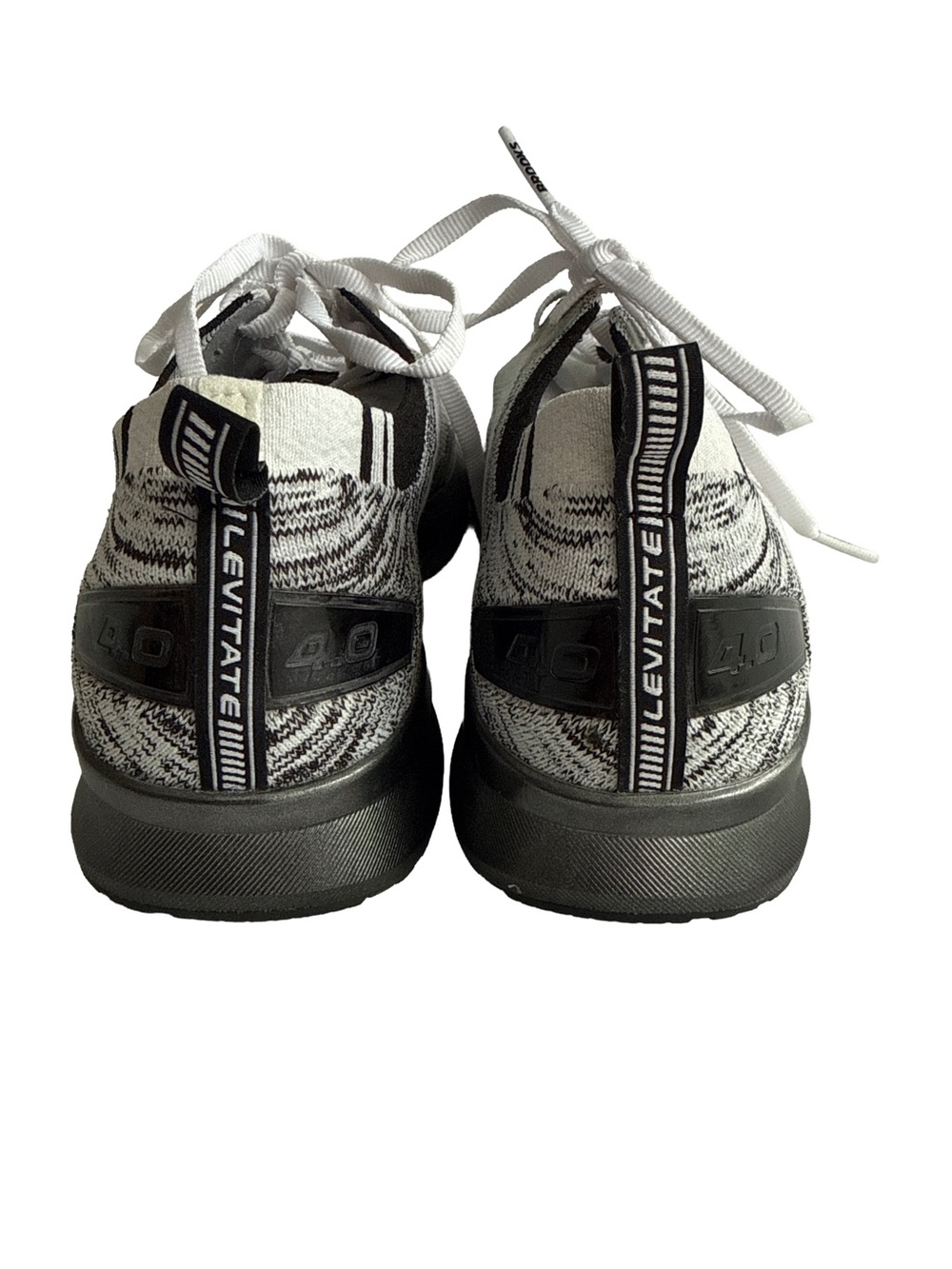 BROOKS Levitate 4.0 Men's White, Black, Gray Running Active Sneakers Shoes Sz 11 - Picture 5 of 11